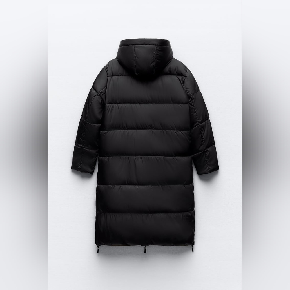 Zara Limited Edition Revesible Long Puffer NWT Size S - Picture 7 of 11
